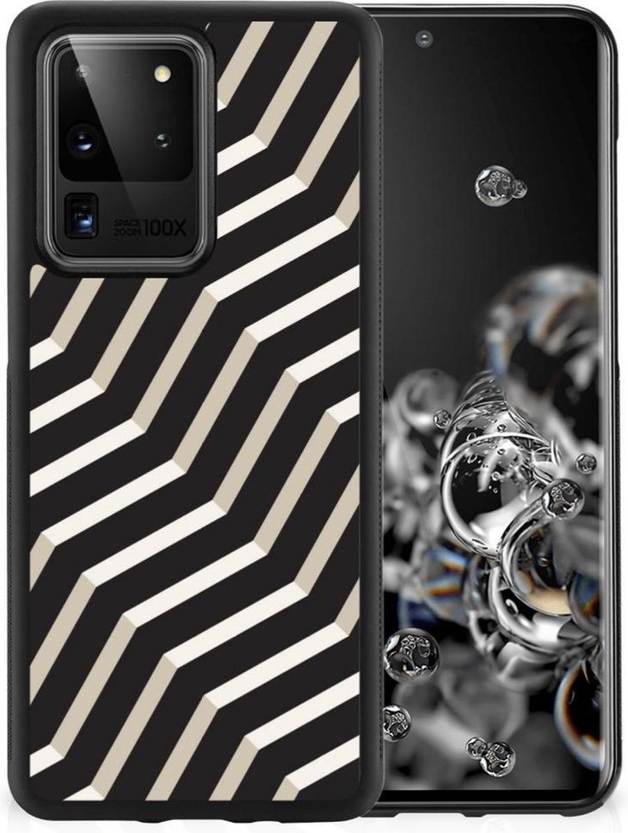 Back Cover voor Samsung Galaxy S20 Ultra Grip Case Illusion