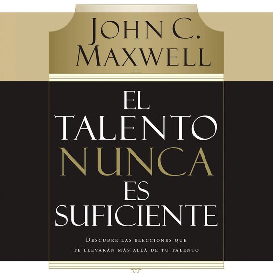 El talento nunca es suficiente - cover