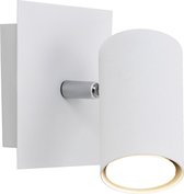 LED Wandspot - Trion Mary - GU10 Fitting - Vierkant - Mat Wit - Aluminium - BES LED