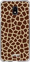 Samsung Galaxy J3 (2017) Hoesje Transparant TPU Case - Giraffe Print #ffffff