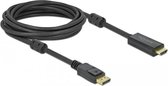 DeLOCK 85958 video kabel adapter 5 m DisplayPort HDMI Zwart