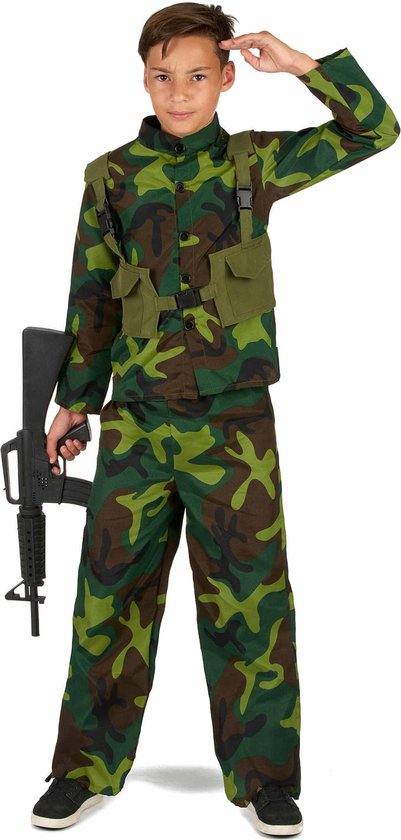 Arresteren aankleden Aggregaat LUCIDA-CAMBODIA - Militair camouflage pak voor jongens - S 110/122 (4-6  jaar) | bol.com
