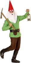 WIDMANN - Groen kabouter kostuum voor volwassenen - Medium