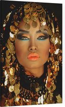 Arabische prinses - Foto op Canvas - 60 x 90 cm