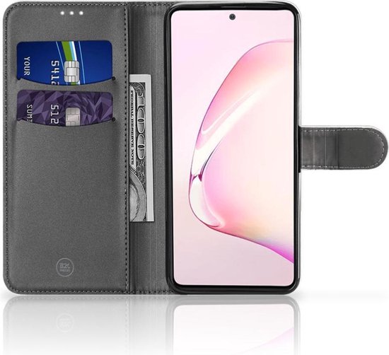 Coque Téléphone Samsung Note 10 Lite Coque de Protection pour Béton Bois