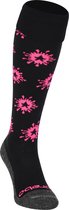 Brabo - BC8550A Socks Splash Black/Pink - Black/Pink - Unisex - Maat 31-35