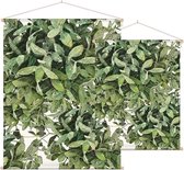 Bladpatroon 11 - Foto op Textielposter - 120 x 160 cm