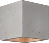BRILLIANT lamp Free wandlamp grijs beton | 1x QT14, G9, 28W, geschikt voor pin-basislampen (niet inbegrepen) | Schaal A ++ tot E | Gemaakt in Europa
