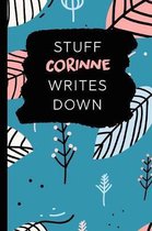 Stuff Corinne Writes Down