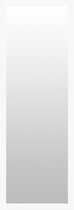 Spiegel Mat Wit 49x139 cm – Nina – Spiegel Wit – Muur Spiegel Wit – Grote Witte Spiegel – Perfecthomeshop