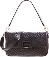 GUESS - Brightside Shoulder Bag - Zwart - Vrouwen