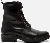 Ann Rocks Veterboots zwart - Maat 37