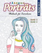 Portrats Farbung - 2 Bucher in 1