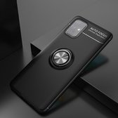 Samsung Galaxy a71 Hoesje met Ring Kickstand Zwart