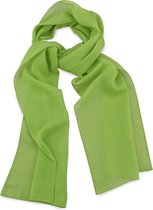 We Love Ties - Sjaal uni limegroen