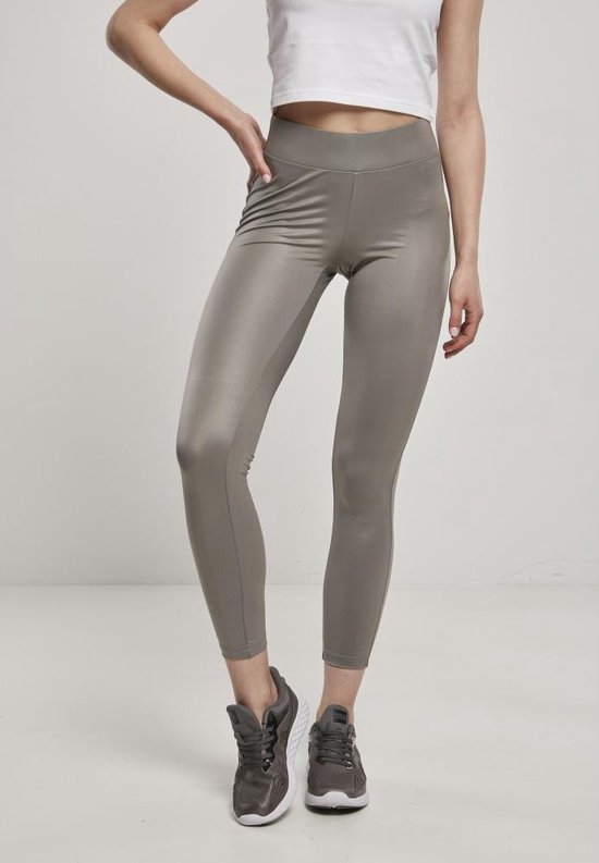 Urban Classics - Imitation Leather Legging - 4XL - Grijs