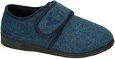 Padders -Heren -  blauw - pantoffels & slippers - maat 39