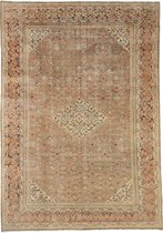 vintage vloerkleed - tapijten woonkamer -Refurbished Toranj 70 jaar oud - 400x280