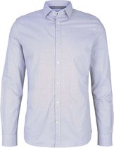 Tom Tailor Lange mouw Overhemd - 1026348 Wit (Maat: L)