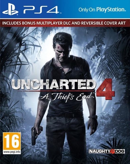 Uncharted 4: A Thief’s End – Standaard Plus Editie – PS4