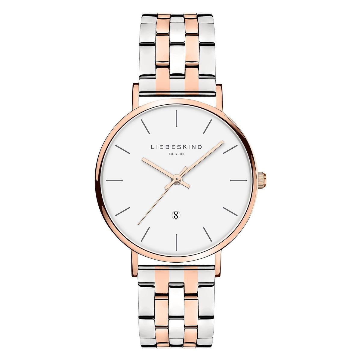 Liebeskind dames horloges quartz analoog One Size Meerkleurig / Rosé Goud 32012474