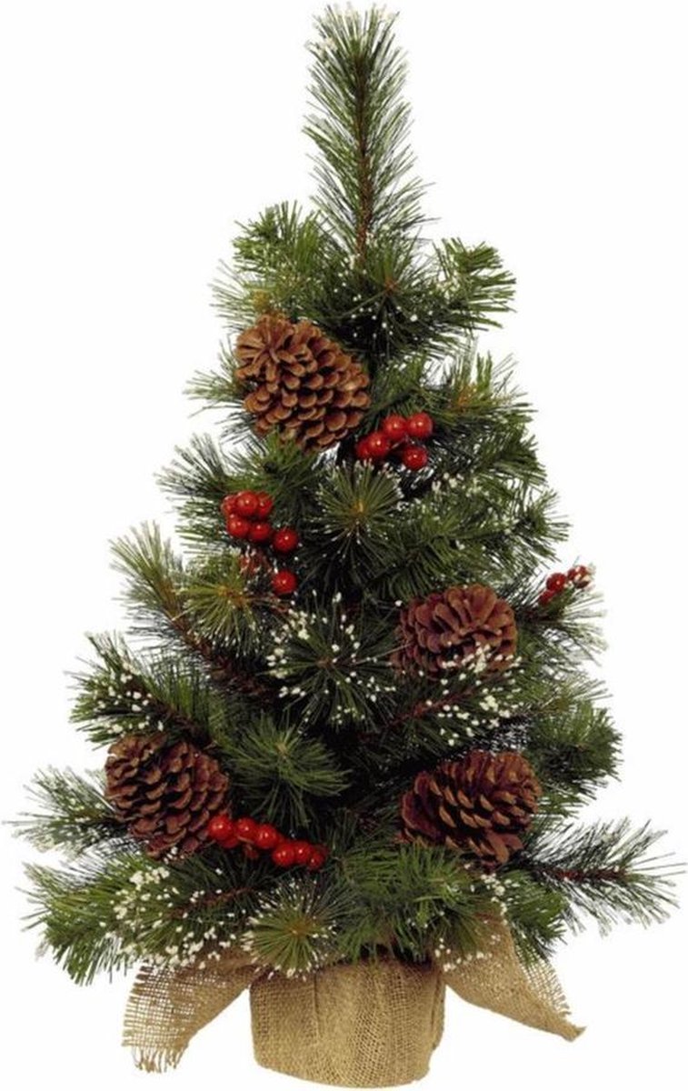 Lot De 6 Mini Sapins De Noël Artificiels - Décorations De Table 10 Cm, 15 Cm, 20 Cm En PVC Avec Neige Et Base En Bois