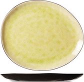 Streetfood Light Green Dinerbord - Ovaal - 27.5x23cm