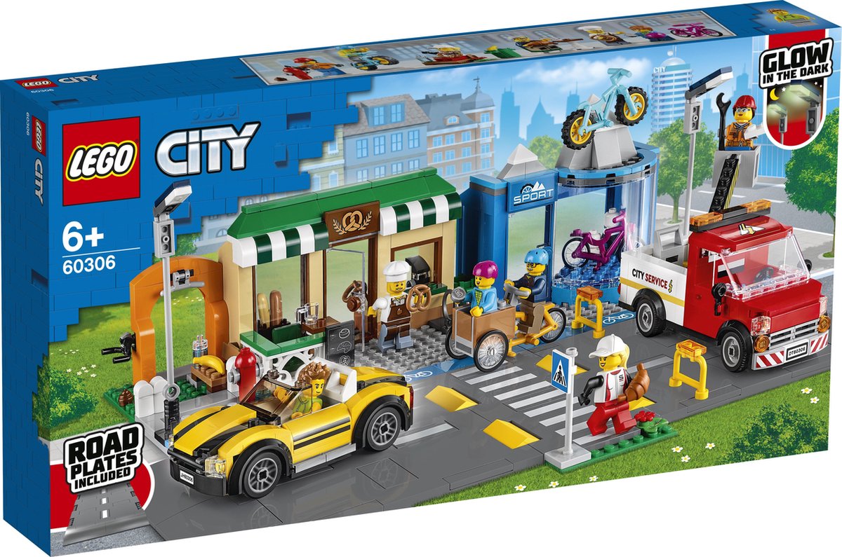 LEGO City Winkelstraat - 60306 | bol