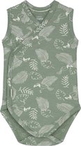 Prénatal Newborn Overslag Romper Jongens - Baby Kleding voor Jongens - Maat 50/56 - Lichtgroen met Jungleprint