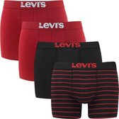 Levi's basic vintage 4P rood & zwart - XL