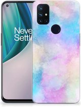 Telefoon Hoesje OnePlus Nord N10 5G Silicone Back Case Watercolor Light