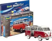 1:24 Revell 67399 Volkswagen VW T1 Samba Bus - Model Set Plastic Modelbouwpakket-