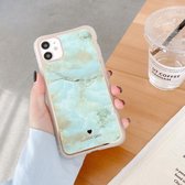 IMD Stars River Marble Pattern schokbestendige TPU beschermhoes voor iPhone 11 Pro Max (C4)