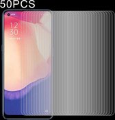 Voor OPPO Reno4 SE 50 STUKS 0.26mm 9H 2.5D Gehard Glasfilm