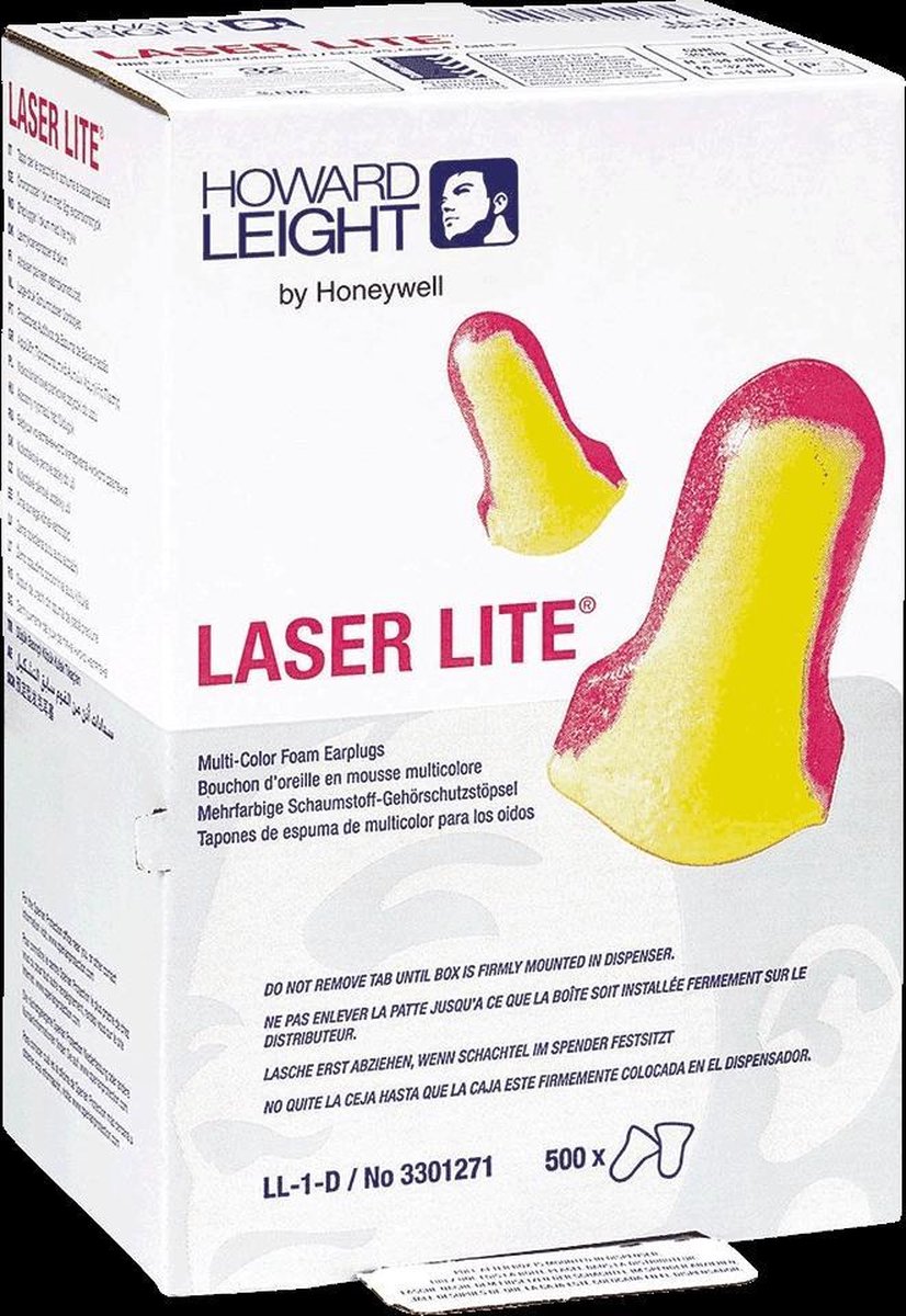 Goedkoopste Howard Leight Laser Lite oordoppen 500 paar