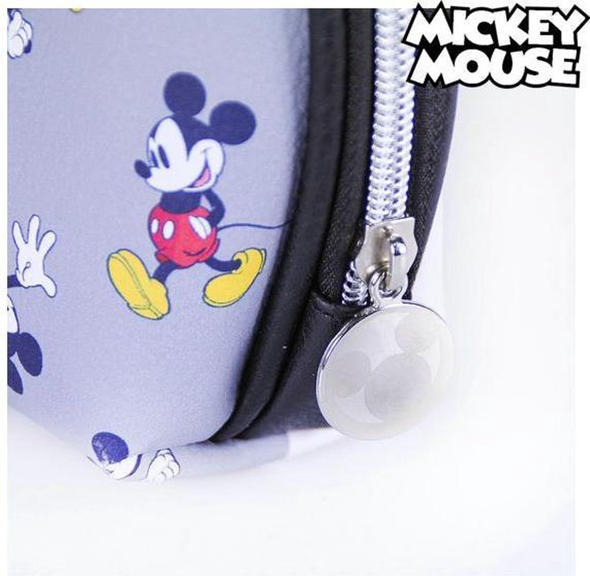 Trousse de Toilette Grise-Noire avec Les étoiles Mickey Mouse Taille Unique 