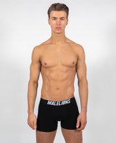 Malelions Boxershort 3-Pack - Malelions Onderbroek - Black - Maat XS