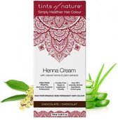 Henna Cream Chocolate Semi Permanent - 70Ml