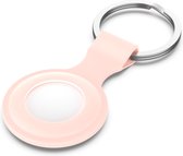 Sleutelhanger siliconen roze geschikt voor Apple AirTag
