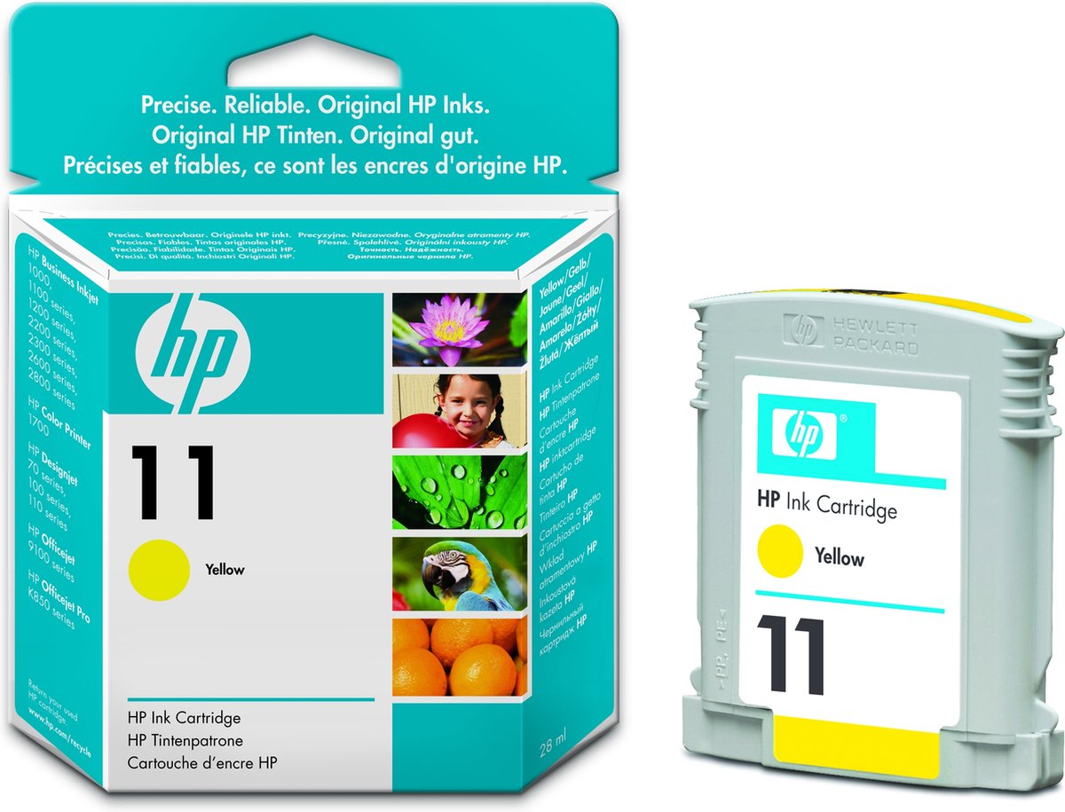 HP 11 Inktcartridge - Geel
