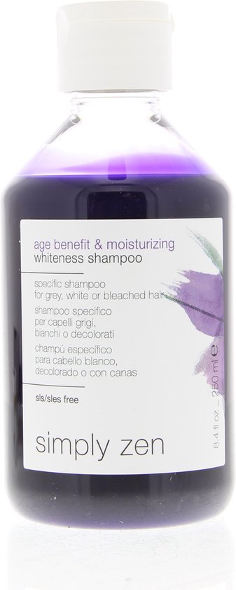 Simply Zen age benefit & moisturizing whiteness shampoo 250 ml - vrouwen -  Voor... | bol.com