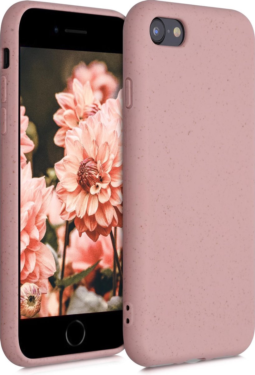 kalibri hoesje voor Apple iPhone SE (2022) / SE (2020) / 8 / 7 - backcover voor smartphone - winter roze