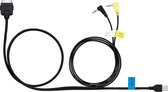 Kenwood Electronics KCA-IP302 tussenstuk voor kabels USB, mini-jack, mini-jack Zwart