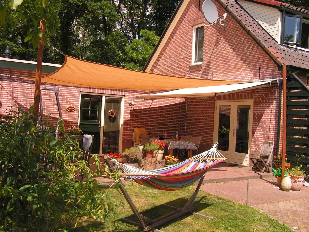 Bol Sunfighter Schaduwdoek Vierkant 3 6 X 3 6 M Zand