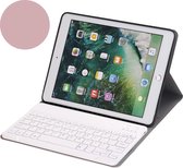 Shop4 - iPad 9.7 (2017) Toetsenbord Hoes - Bluetooth Keyboard Cover Business Rosé Goud