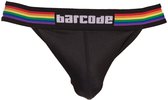 Barcode Berlin Pride Jockstrap Black - MAAT XL - Heren Ondergoed - Jockstrap voor Man - Mannen Jock