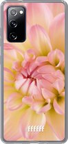 6F hoesje - geschikt voor Samsung Galaxy S20 FE - Transparant TPU Case - Pink Petals #ffffff
