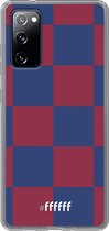 6F hoesje - geschikt voor Samsung Galaxy S20 FE - Transparant TPU Case - FC Barcelona #ffffff