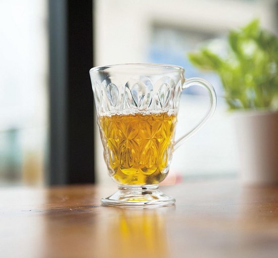 Mug La Rochère en verre pressé 40cl