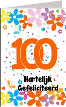 Verjaardagskaart 100 jaar